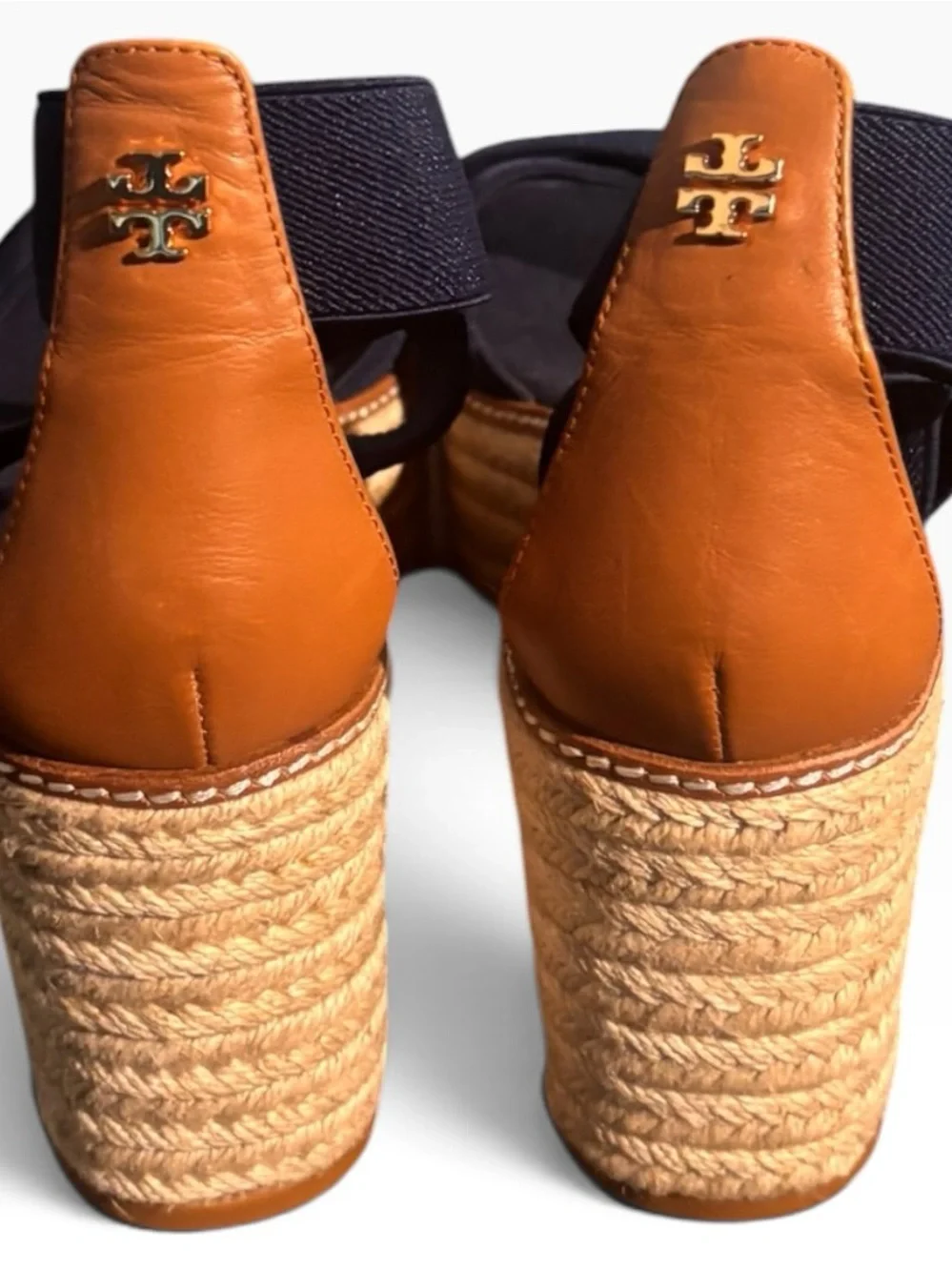 Tory Burch Frieda Espadrille Platform Wedge Sandals